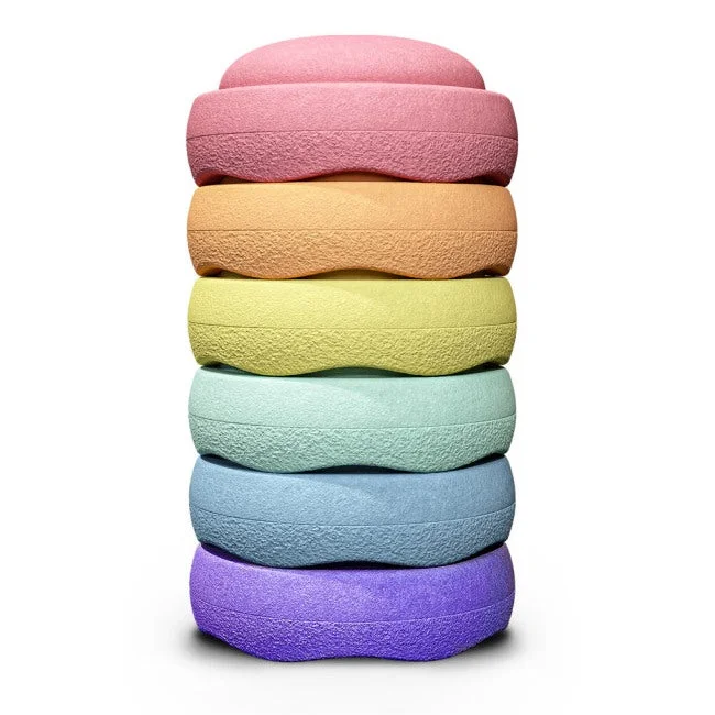 Stapelstein Toy Wooden Building Blocks Set for Toddlers' Early DevelopmentStapelstein | Rainbow Pastel 6 Stapelstein Toy Wooden Building Blocks Set for Toddlers' Early DevelopmentStapelstein | Rainbow Pastel 6