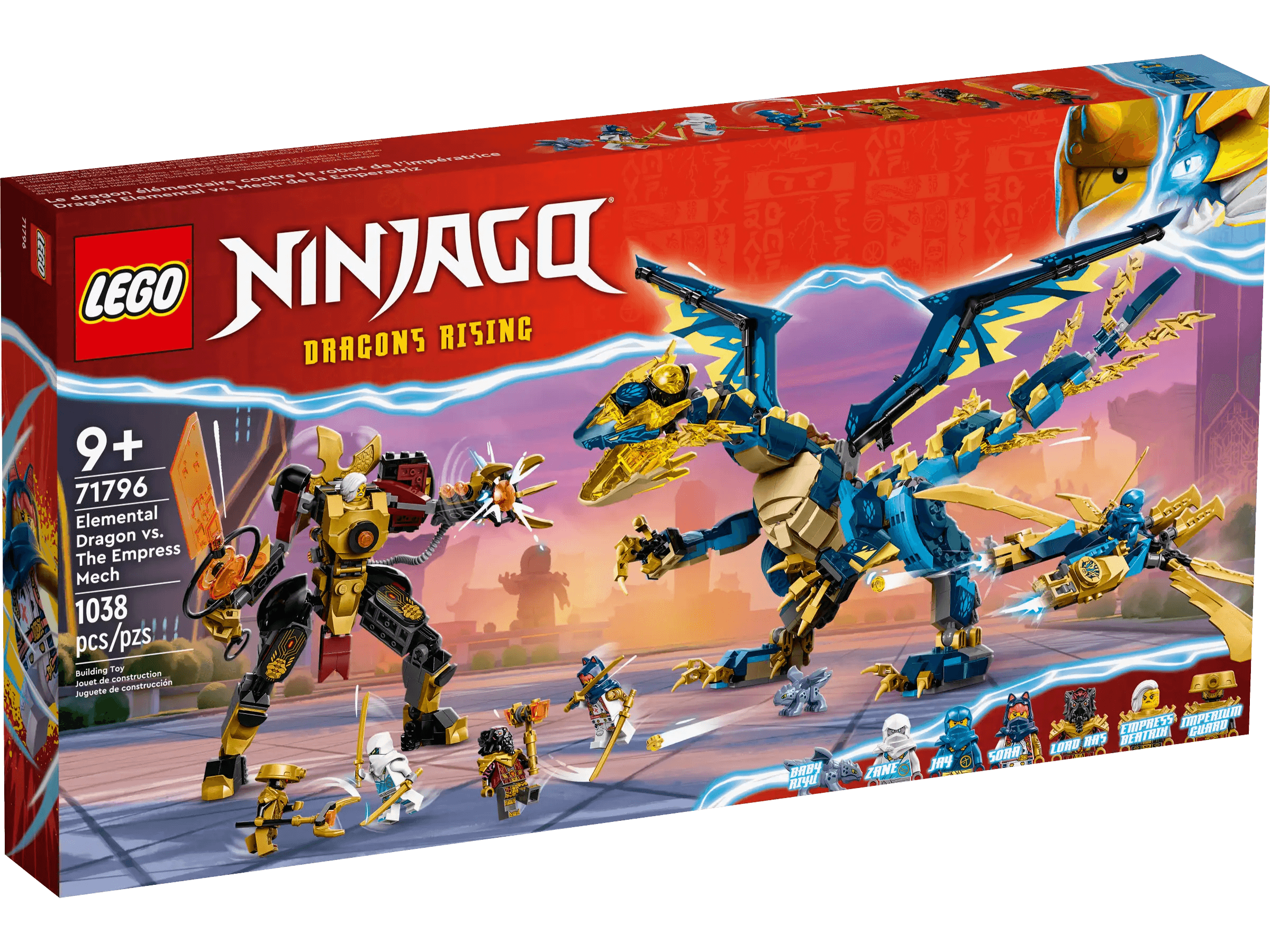 Eco - Friendly Wooden Building Blocks with a Castle - Building ThemeLEGO 71796 Ninjago Elemental Dragon vs. The Empress Mech Eco - Friendly Wooden Building Blocks with a Castle - Building ThemeLEGO 71796 Ninjago Elemental Dragon vs. The Empress Mech