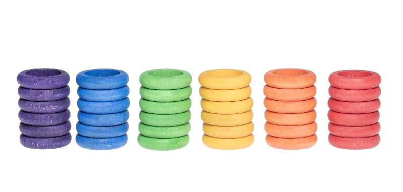 Educational Stapelstein Toy Science Kits for Kids Aged 8 - 12Grapat 36 rings (6 colors) Educational Stapelstein Toy Science Kits for Kids Aged 8 - 12Grapat 36 rings (6 colors)