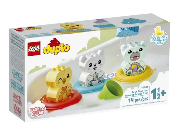 Sustainable Wooden Building Blocks in Geometric Shapes for Advanced ConstructionLEGO Bath Time Fun: Floating Animal Train Sustainable Wooden Building Blocks in Geometric Shapes for Advanced ConstructionLEGO Bath Time Fun: Floating Animal Train