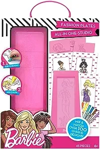 Barbie Fashion Plates All in One Studio