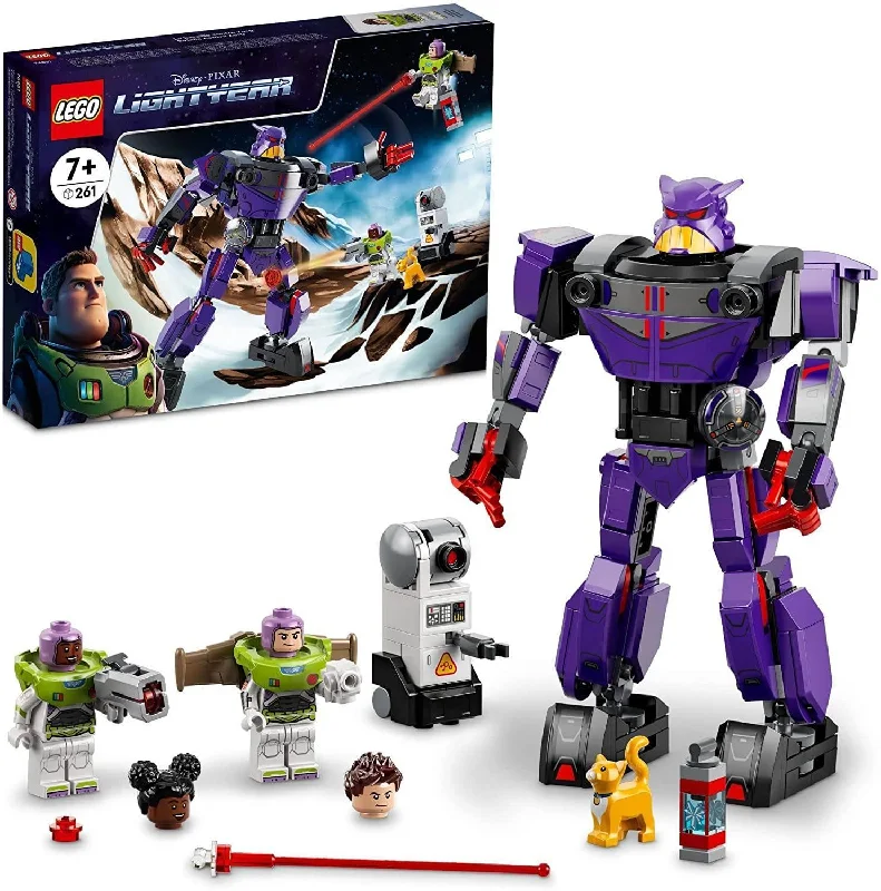 Sustainable Small - Scale Wooden Building Blocks for Pocket - Sized CreativityLEGO 76831 DISNEY PIXAR LIGHTYEAR Zurg Battle