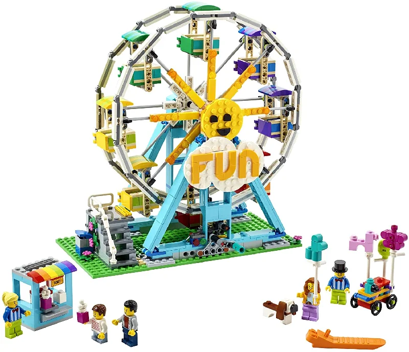 High - Grade Solid Wooden Building Blocks with a Puzzle - Solving FeatureLEGO Creator - 3in1 Ferris Wheel 31119