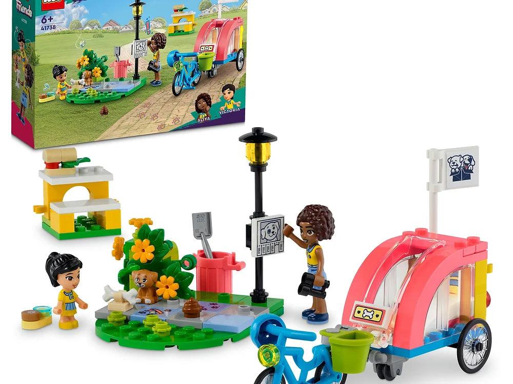 Eco - Conscious Solid Wood Building Blocks with a Nature - Inspired Pattern SetLEGO FRIENDS 41738 Dog Rescue Bike