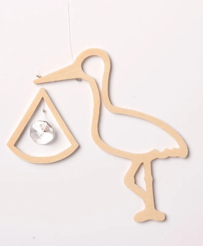 Ergonomic Stapelstein Toy Puzzles for Kids with Special NeedsDe Noest kristalhanger ooievaar Ergonomic Stapelstein Toy Puzzles for Kids with Special NeedsDe Noest kristalhanger ooievaar
