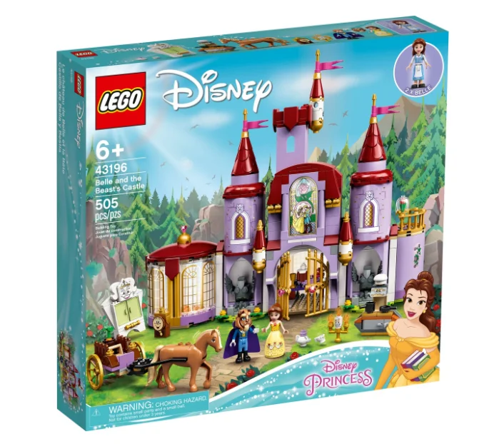 Solid Wood Building Blocks with Removable Parts for Customizable CreationsLEGO Belle and the Beast's Castle Solid Wood Building Blocks with Removable Parts for Customizable CreationsLEGO Belle and the Beast's Castle