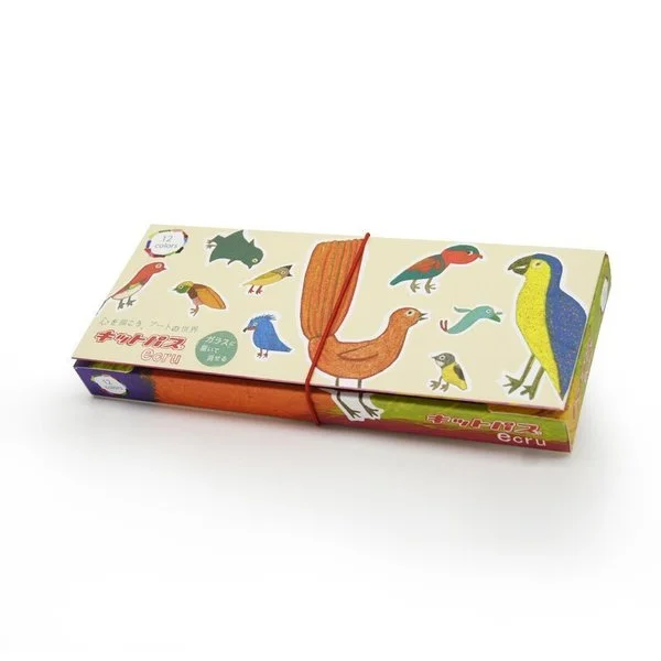 Kitpas Multi-Surface Art Crayons For Kids Special Edition 12 Colors