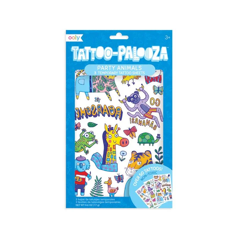 Ooly tattoo palooza party animal tattoos