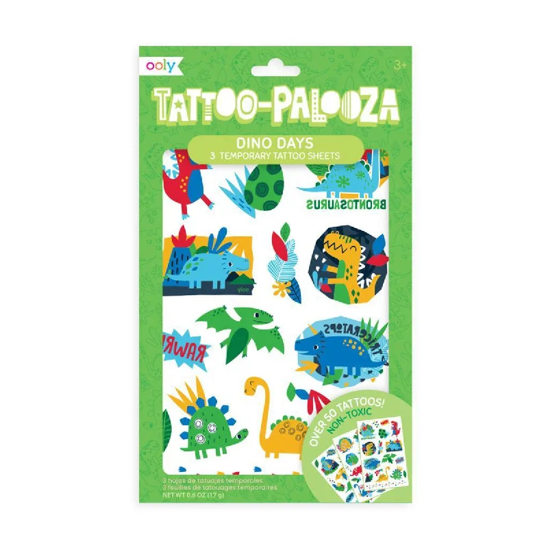 Ooly tattoo palooza dino days tattoos