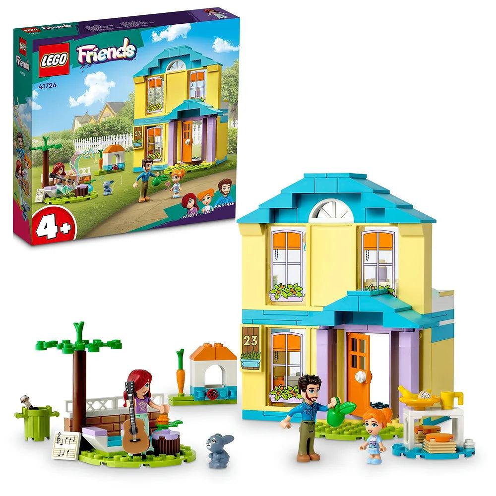 Natural Finish Wooden Building Blocks with a Carry - Case for Easy StorageLEGO FRIENDS 41724 Paisley's House