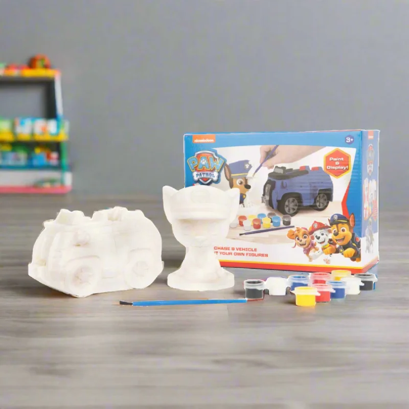 Paw Patrol Paint Your Own Chase & Vehicle