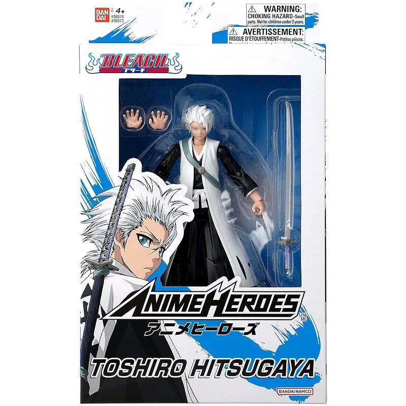 G.I. Joe Snake Eyes Action Figure with Stealth Suit and Ninja WeaponsBandai Bleach Anime Heroes Toshiro Hitsugaya Action Figure