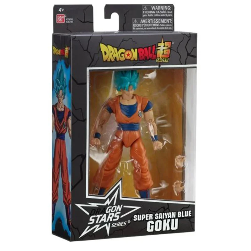 Anime Naruto Uzumaki Action Figure in Sage Mode with Multiple Hand SealsBandai Dragon Ball Super Dragon Stars SS Blue Goku Action Figure