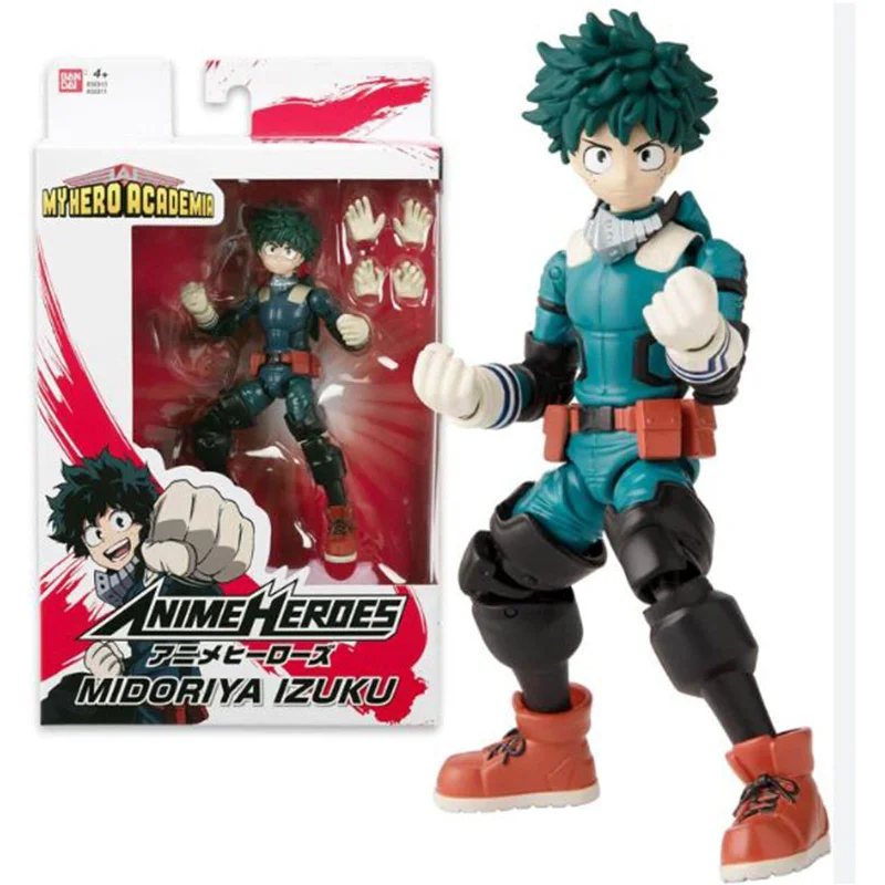 The Lord of the Rings Aragorn Action Figure with Andúril Sword and Gondorian ArmorBandai My Hero Academia Anime Heroes Wave 1 Midoriya Izuku Action Figure