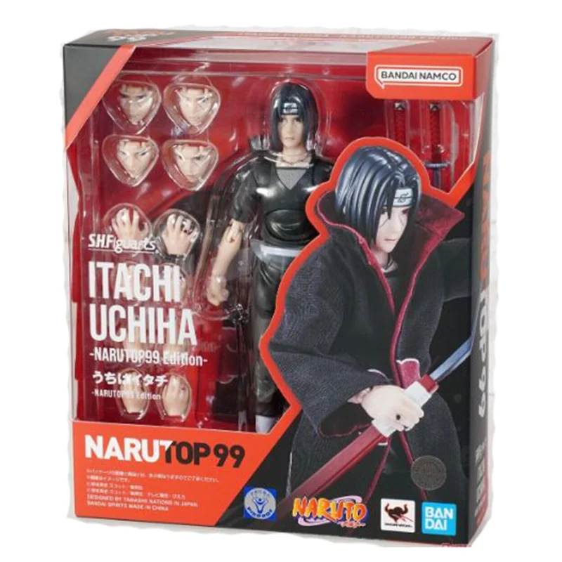 Marvel Avengers Iron Man Action Figure with Light - up Repulsors and Sound EffectsBandai Naruto Shippuden SHFiguarts Narutop99 Edition Itachi Uchiha Action Figure