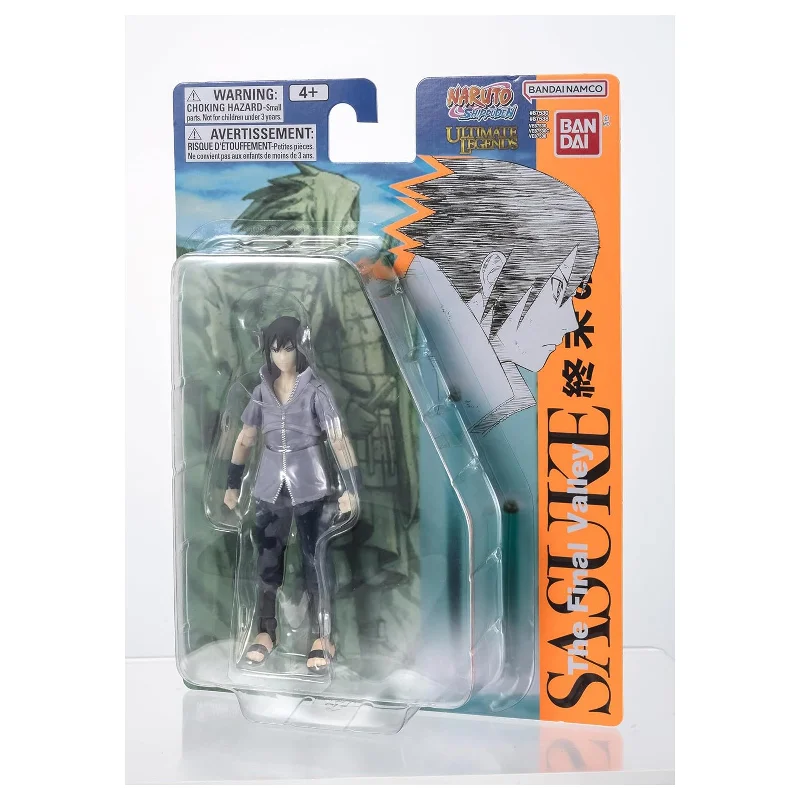 The Lord of the Rings Aragorn Action Figure with Andúril Sword and Gondorian ArmorBandai Naruto Shippuden Ultimate Legends Sasuke The Final Valley 5 Inch Action Figure