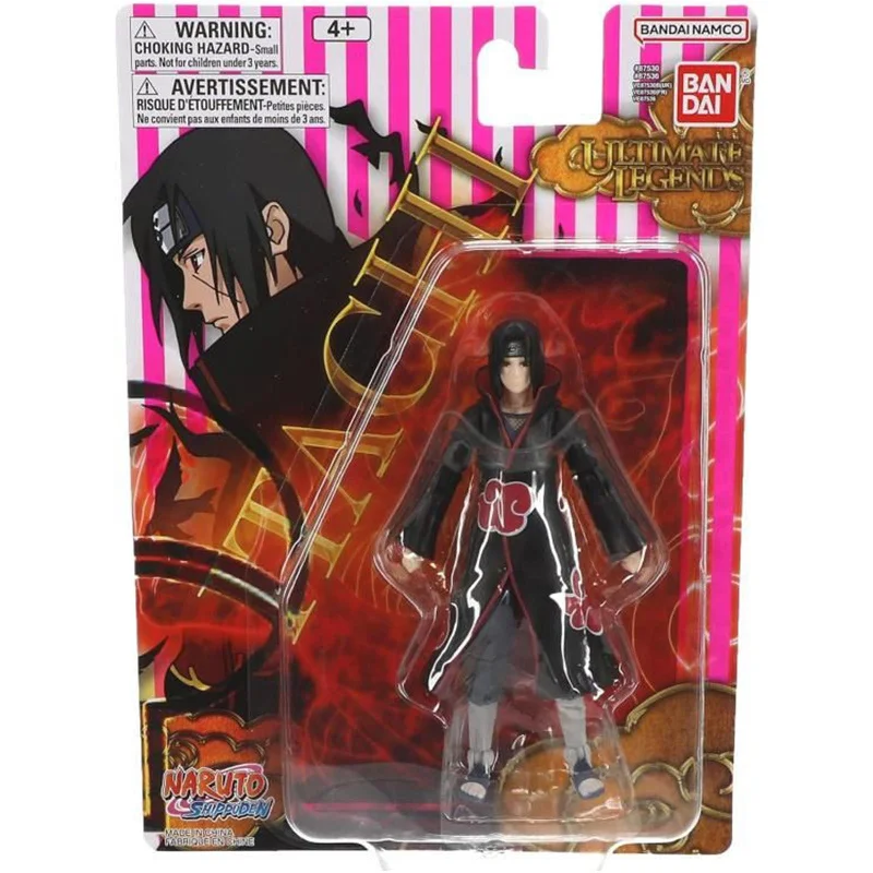 Marvel Avengers Iron Man Action Figure with Light - up Repulsors and Sound EffectsBandai Naruto Shippuden Ultimate Legends Uchiha Itachi 4.5 Inch Action Figure