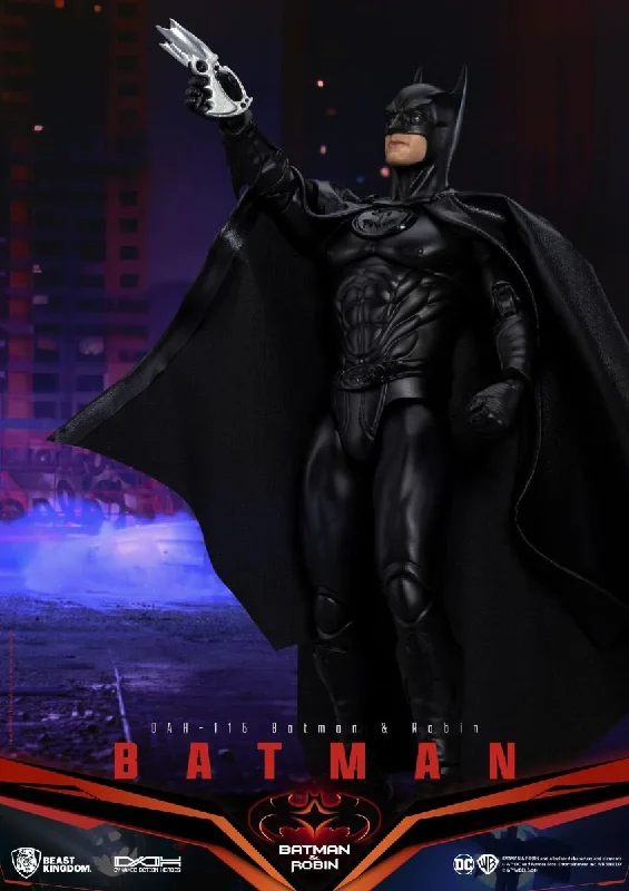 DC Comics Batman Action Figure in Classic Batsuit with Detachable Utility BeltBatman and Robin DAH-116 Dynamic 8-Ction Heroes Batman Action Figure - Beast Kingdom