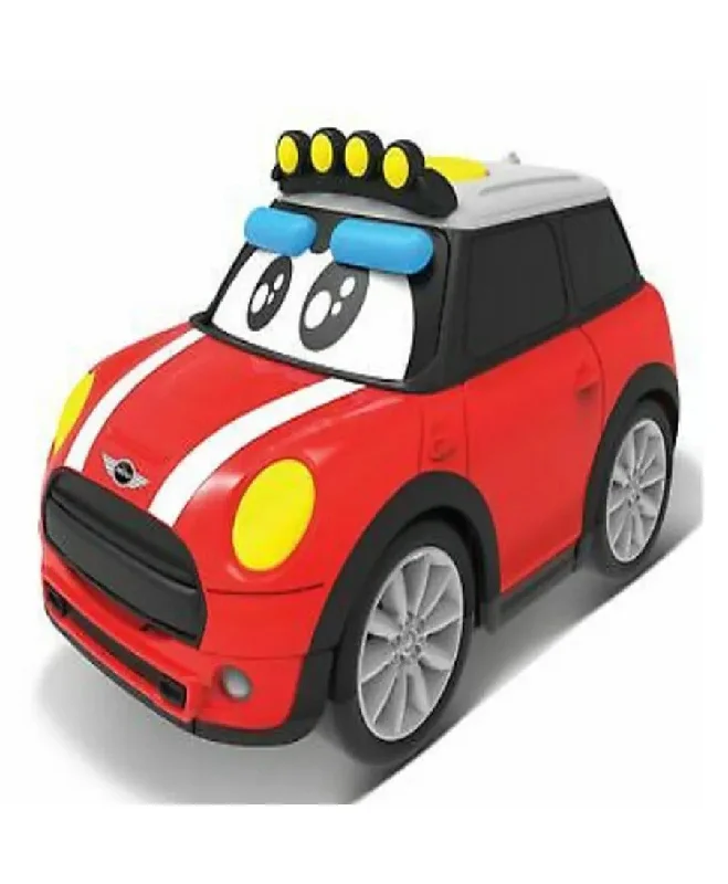 Battery - Operated Toddler Ride - On Electric Car in Pink with Music and LightsBb Junior Mini Cooper Laugh & Play - Red Battery - Operated Toddler Ride - On Electric Car in Pink with Music and LightsBb Junior Mini Cooper Laugh & Play - Red