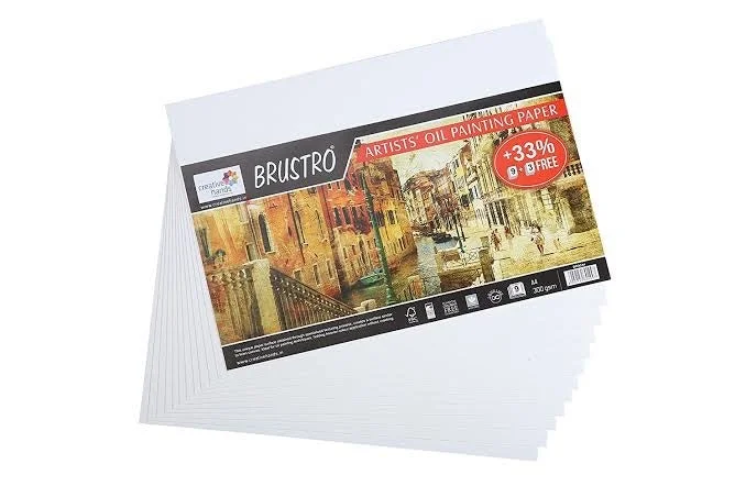 Brustro Artists’ Oil Painting Paper 300 GSM