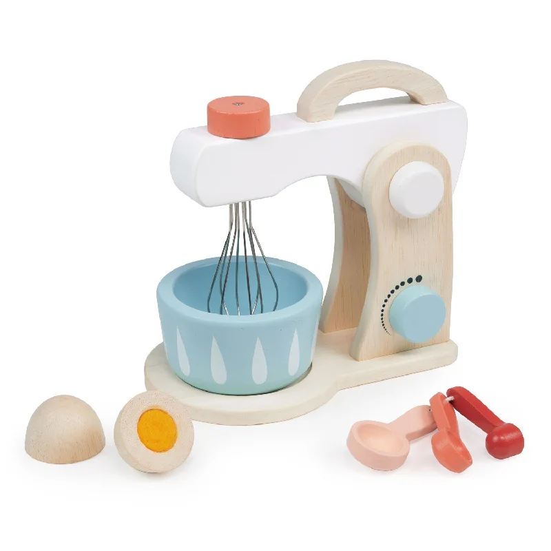 Solid Wood Construction Toy Set with Nuts, Bolts, and Tools for DIY ProjectsCake Mixer