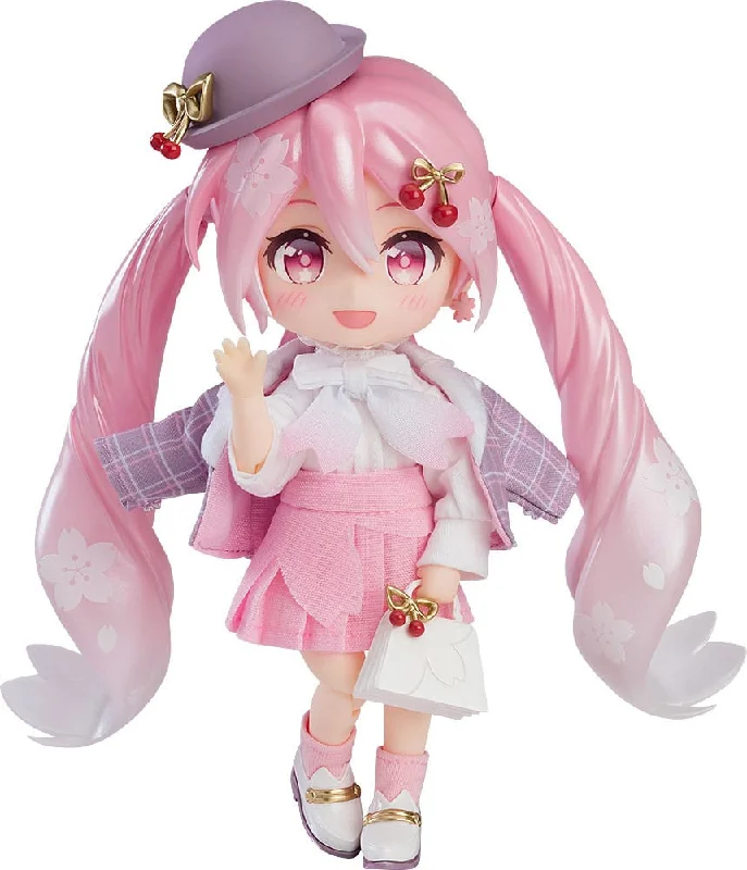 Sonic the Hedgehog Action Figure with Super - Speed Base and Ring CollectiblesCharacter Vocal Series 01: Hatsune Mik Nendoroid Doll Action Figure Sakura Miku: Hanami Outfit Ver. 14 cm