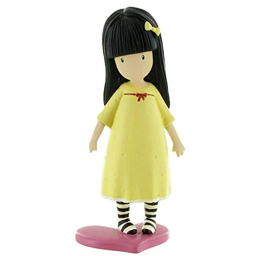 Hello Kitty Action Figure with Bow - Adorned Outfit and Miniature Sanrio ItemsComansi Gorjuss The pretend friend - Yellow