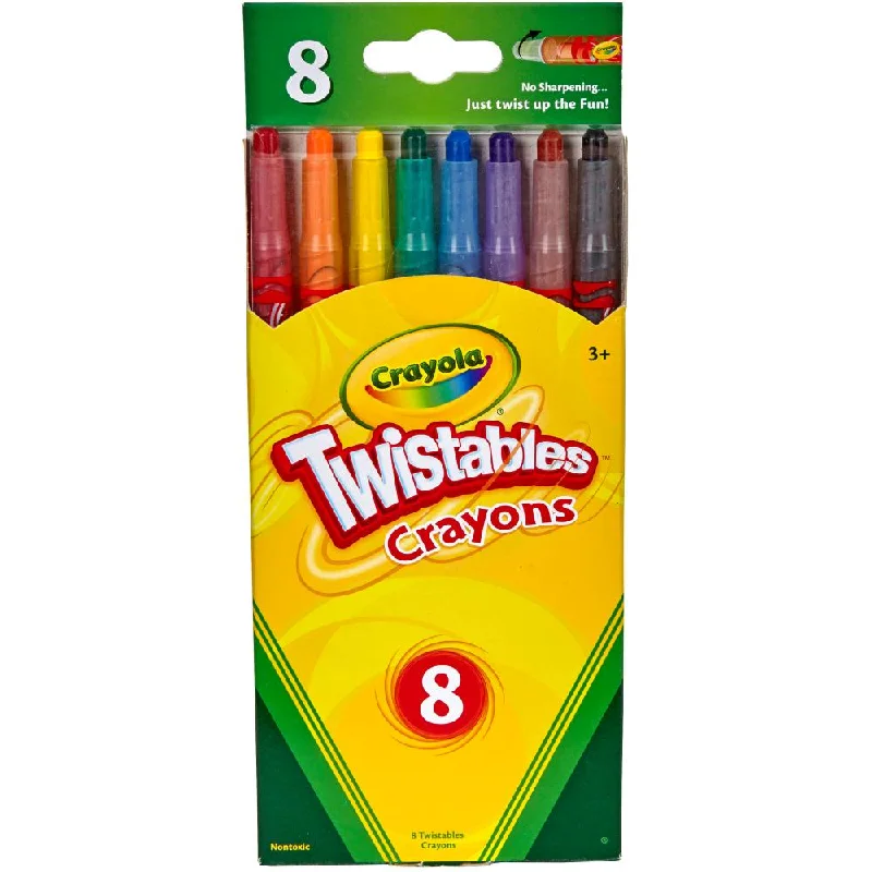 Hand - Made Wooden Painting Apron Hooks for a Rustic Studio LookCrayola "Twistables" Crayon Set - Choose Your Size