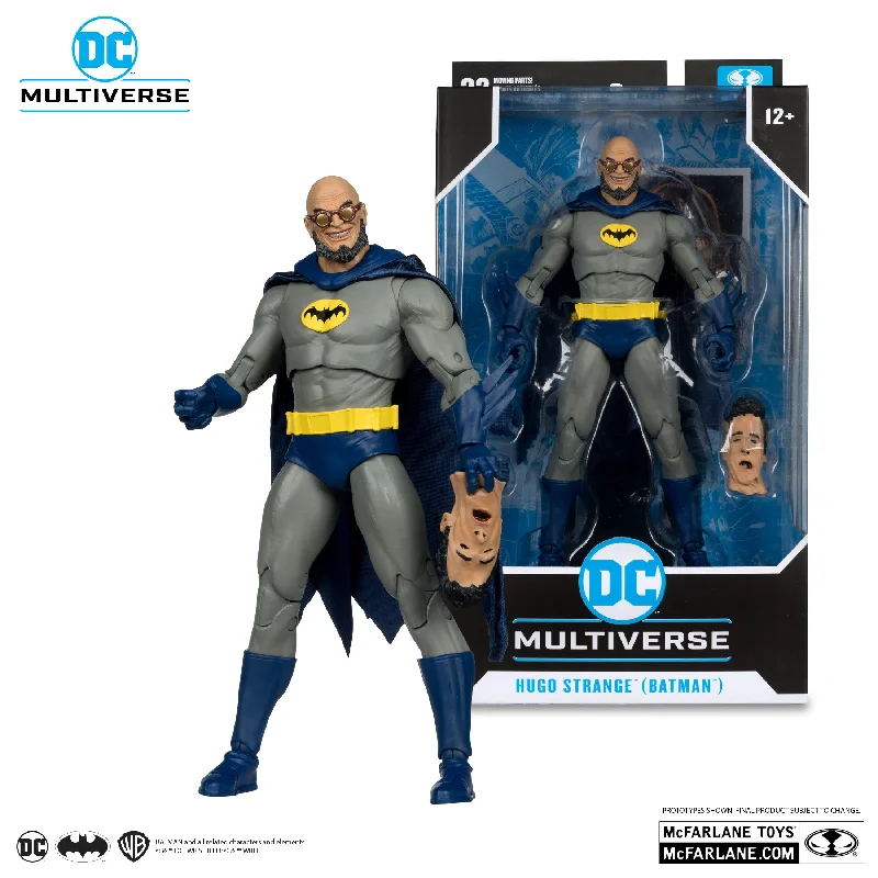 Harry Potter Harry Potter Action Figure with Hogwarts Robe and WandDC Multiverse Hugo Strange as Batman Platinum Edition 7" Inch Scale Action Figure - McFarlane Toys