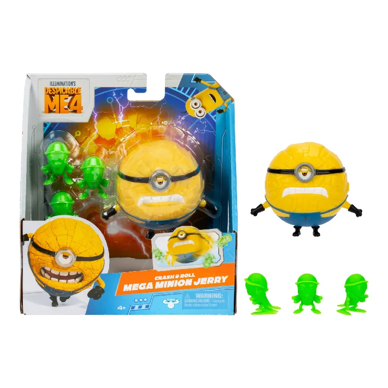 Power Rangers Red Ranger Action Figure with Morpher and BlasterDespicable Me 4 Crash & Roll Mega Minion 4 Inch Figure - Jerry Power Rangers Red Ranger Action Figure with Morpher and BlasterDespicable Me 4 Crash & Roll Mega Minion 4 Inch Figure - Jerry