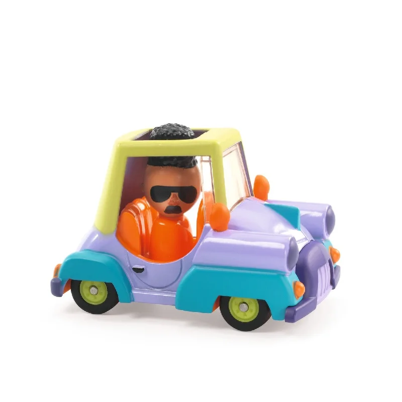 Kids' Plastic Pedal - Powered Tricycle with a Storage Basket and Safety FeaturesDjeco Crazy Motors - Funky Bolide Kids' Plastic Pedal - Powered Tricycle with a Storage Basket and Safety FeaturesDjeco Crazy Motors - Funky Bolide