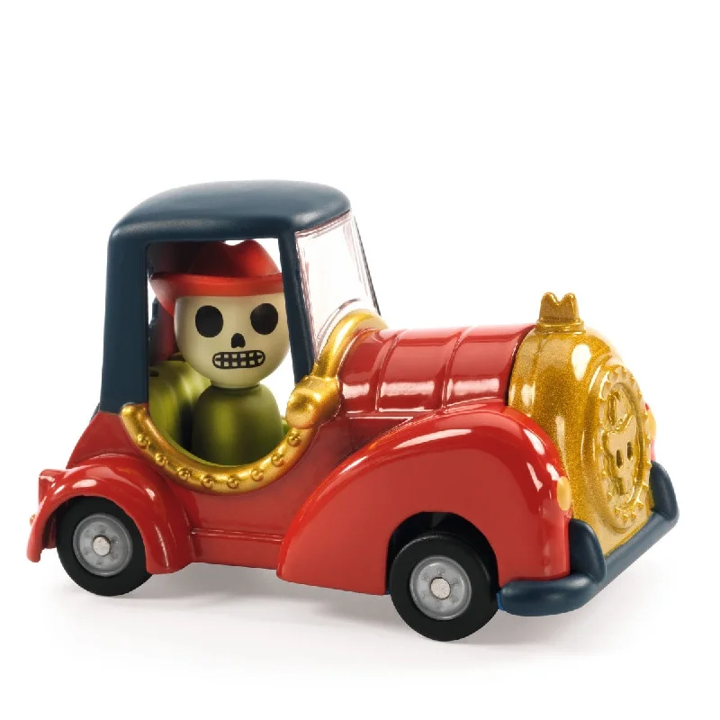 Die - Cast Model of a Military Jeep with Camouflage Paint and Weapon AccessoriesDjeco Crazy Motors - Red Skull Die - Cast Model of a Military Jeep with Camouflage Paint and Weapon AccessoriesDjeco Crazy Motors - Red Skull