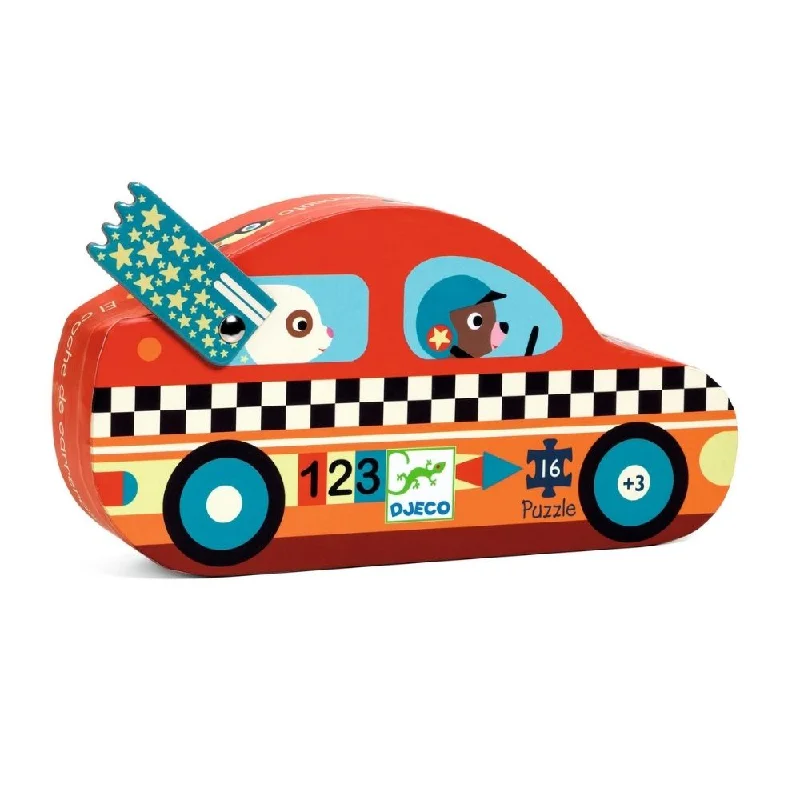 Model Kit of a 1957 Ford Thunderbird for Hobbyists to Assemble and CustomizeDjeco Silhouette Puzzle - Racing Car Model Kit of a 1957 Ford Thunderbird for Hobbyists to Assemble and CustomizeDjeco Silhouette Puzzle - Racing Car