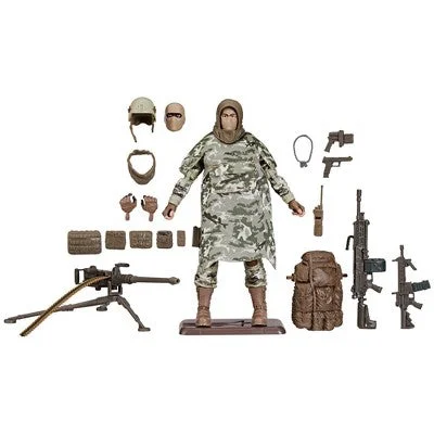 Minecraft Steve Action Figure with Crafting Table and PickaxeG.I. Joe Action Soldier Infantry Action Figure