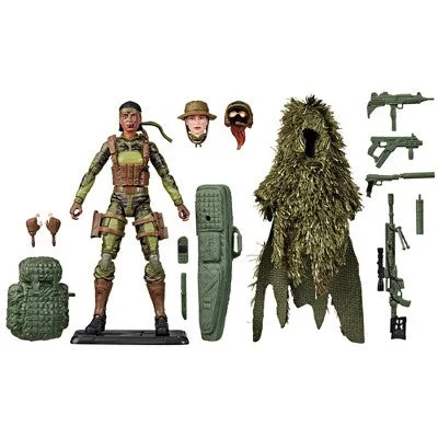 Stranger Things Eleven Action Figure with Psychic - Energy Effect and Demogorgon TargetG.I. Joe Sniper Classified Series Action Figure