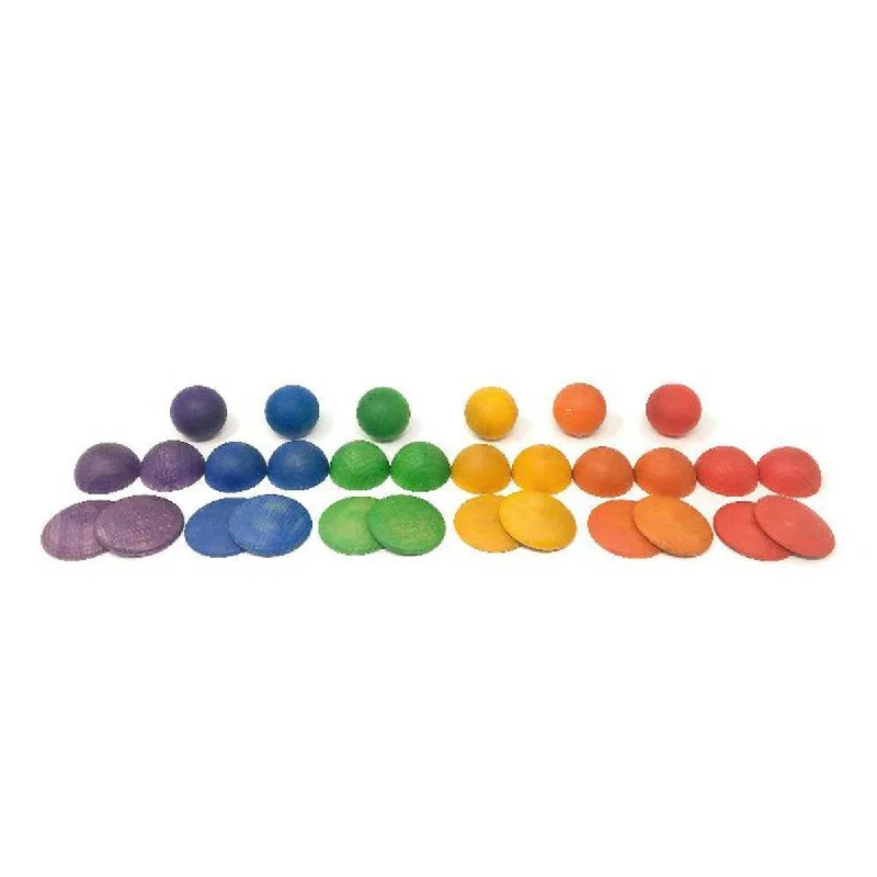 Hand - Carved Wooden Alphabet Blocks for Early Learning and Toddler DevelopmentGrapat coloured rounds Hand - Carved Wooden Alphabet Blocks for Early Learning and Toddler DevelopmentGrapat coloured rounds