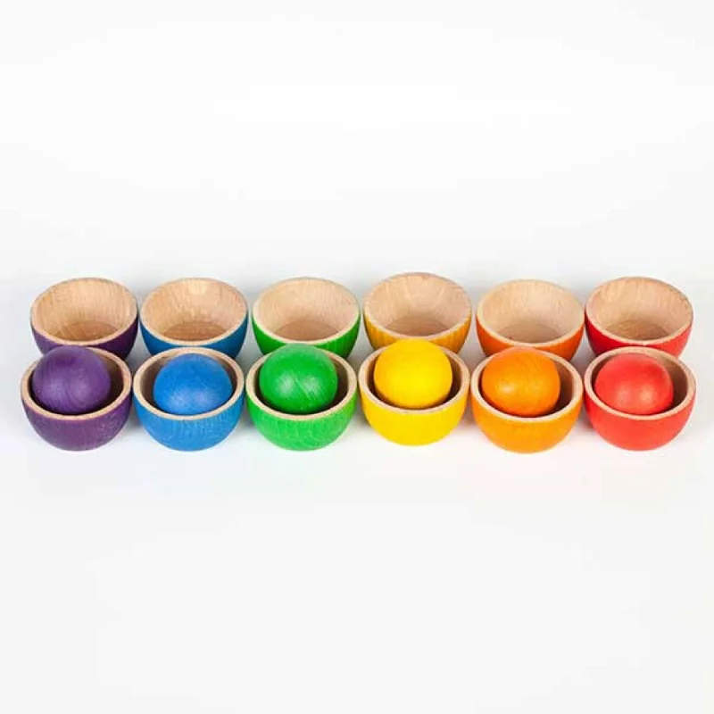 Traditional Wooden Domino Set with Engraved Numbers for Family Game NightsWooden Bowls & Balls Matching Game Traditional Wooden Domino Set with Engraved Numbers for Family Game NightsWooden Bowls & Balls Matching Game