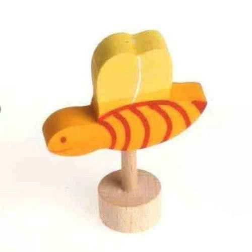 Natural Finish Wooden Pull - Along Wagon for Outdoor Toy Transport and PlayBirthday Ring Decoration - Honey Bee Natural Finish Wooden Pull - Along Wagon for Outdoor Toy Transport and PlayBirthday Ring Decoration - Honey Bee