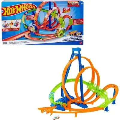 Sonic the Hedgehog Action Figure with Super - Speed Base and Ring CollectiblesHot Wheels Action Five Crash Dash Sonic the Hedgehog Action Figure with Super - Speed Base and Ring CollectiblesHot Wheels Action Five Crash Dash