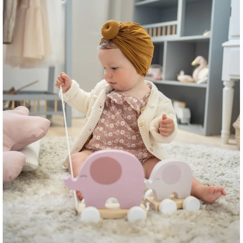 Natural Finish Wooden Pull - Along Toy Duck with Wheels for Toddler Outdoor PlayJaBaDaBaDo Pull Along Elephant Natural Finish Wooden Pull - Along Toy Duck with Wheels for Toddler Outdoor PlayJaBaDaBaDo Pull Along Elephant