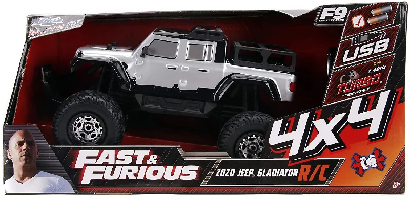 N - Scale Model Train Layout with a City - Themed Background and Animated FiguresJADA - Fast&Furious RC Jeep Gladiator 4x4 1:12 N - Scale Model Train Layout with a City - Themed Background and Animated FiguresJADA - Fast&Furious RC Jeep Gladiator 4x4 1:12
