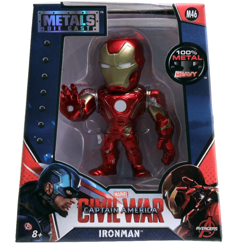 Jurassic World Tyrannosaurus Rex Action Figure with Moving Jaws and Realistic TextureJADA - Marvel 4" Ironman Figure Jurassic World Tyrannosaurus Rex Action Figure with Moving Jaws and Realistic TextureJADA - Marvel 4" Ironman Figure