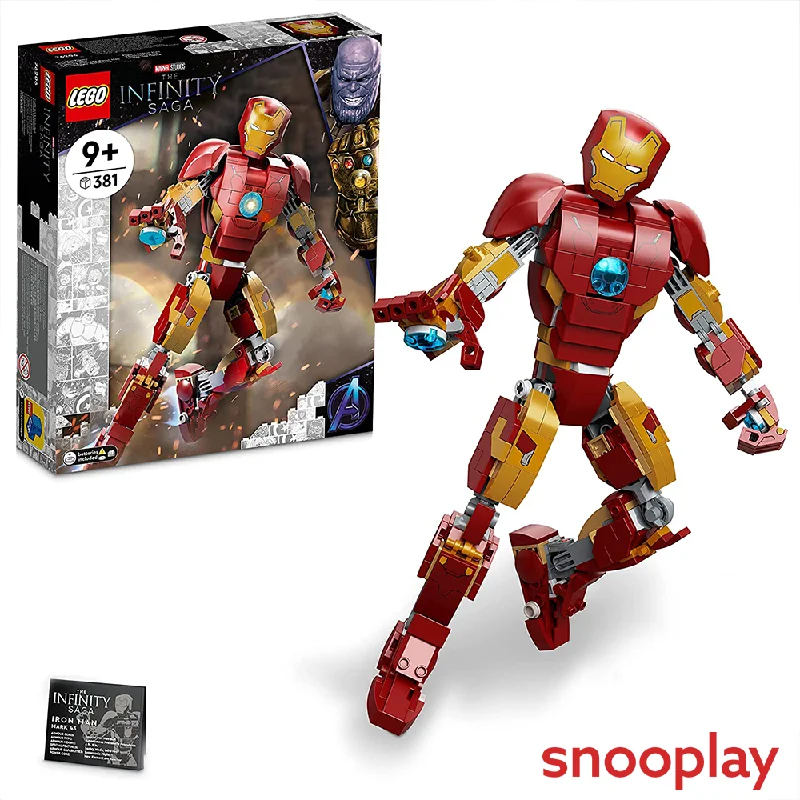 Stranger Things Eleven Action Figure with Psychic - Energy Effect and Demogorgon TargetLEGO Iron Man Figure V29  Construction Blocks Set (Battery Operated) (76206)