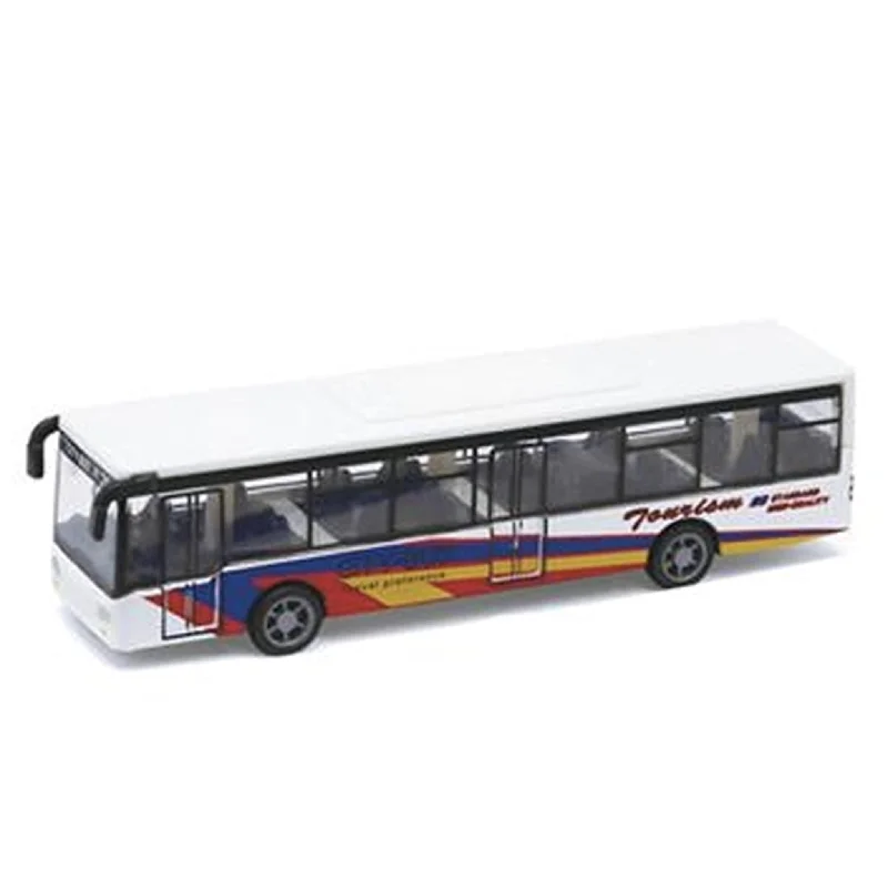 Electric Scooter for Adults with a Long - Range Battery and Foldable DesignMagni Bus With Pull Back - White Electric Scooter for Adults with a Long - Range Battery and Foldable DesignMagni Bus With Pull Back - White