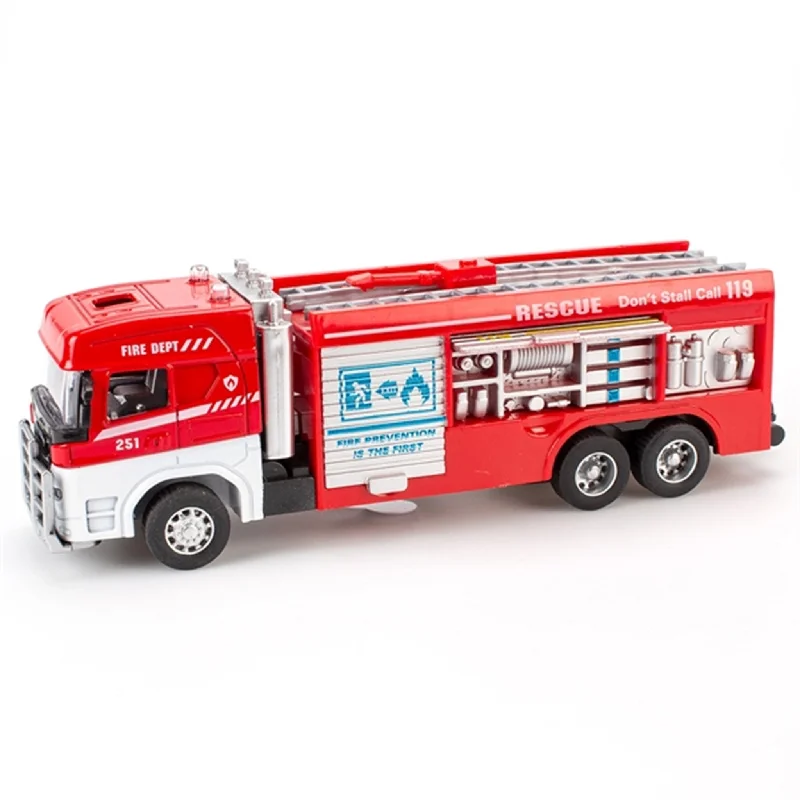 Battery - Operated Toddler Ride - On Electric Car in Pink with Music and LightsMagni Firetruck - Model 3 Battery - Operated Toddler Ride - On Electric Car in Pink with Music and LightsMagni Firetruck - Model 3