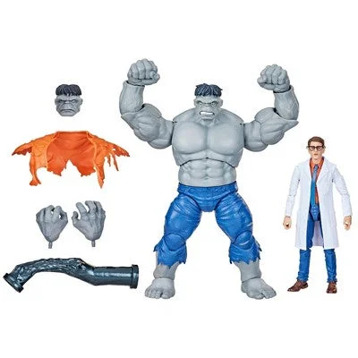 Jurassic World Tyrannosaurus Rex Action Figure with Moving Jaws and Realistic TextureMarvel Avengers Legends Gray Hulk and Dr. Bruce Banner Action Figure Set - 2pk