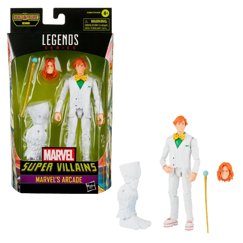 Hello Kitty Action Figure with Bow - Adorned Outfit and Miniature Sanrio ItemsMarvel Legends Series - Marvel's Arcade