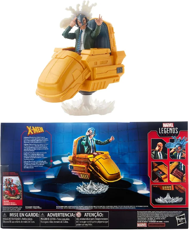 Jurassic World Tyrannosaurus Rex Action Figure with Moving Jaws and Realistic TextureMarvel Legends Ultimate Professor X with Hover Chair 6" Inch Action Figure - Hasbro *IMPORT STOCK*