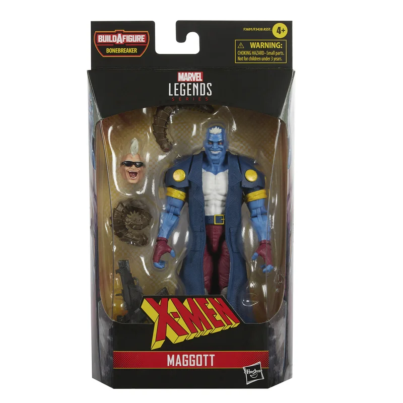 DC Comics Batman Action Figure in Classic Batsuit with Detachable Utility BeltMarvel X-Men 6 Inch (15cm) Legend Series Figure Maggott