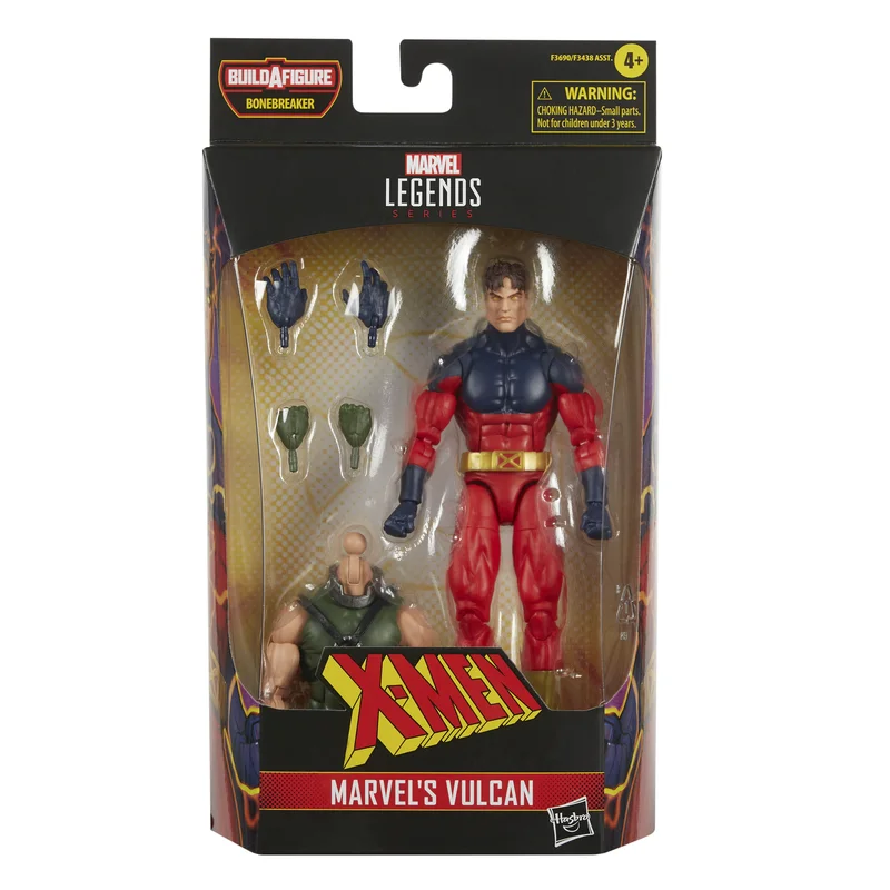 DC Comics Batman Action Figure in Classic Batsuit with Detachable Utility BeltMarvel X-Men 6 Inch (15cm) Legend Series Figure Marvel's Vulcan